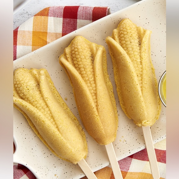 Nordic Ware 🆕 Corn Cakes Baking Pan 2 cup capacity 🇺🇸 USA manufactured - Picture 2 of 7